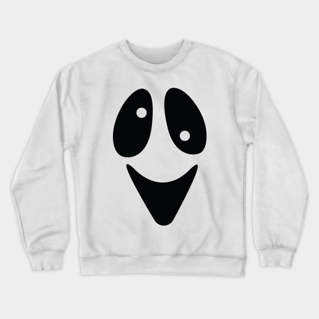 Ghost face Crewneck Sweatshirt by MZeeDesigns